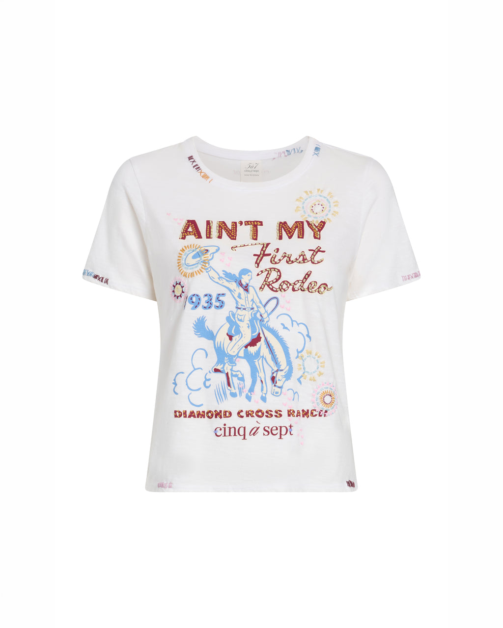 Bespoke Aint My First Rodeo Shrunken Tee