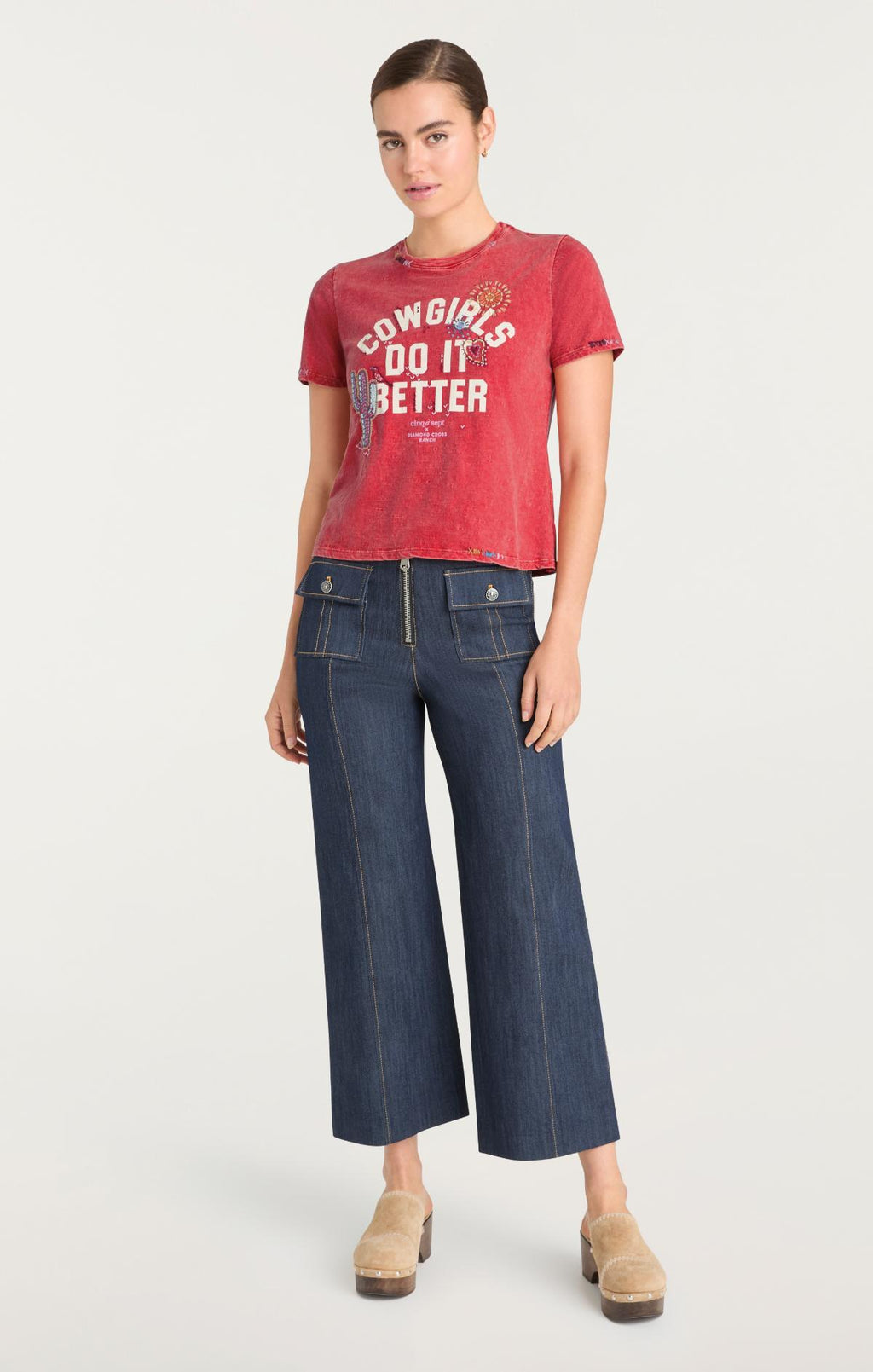 Bespoke Cowgirls Do It Better Shrunken Tee