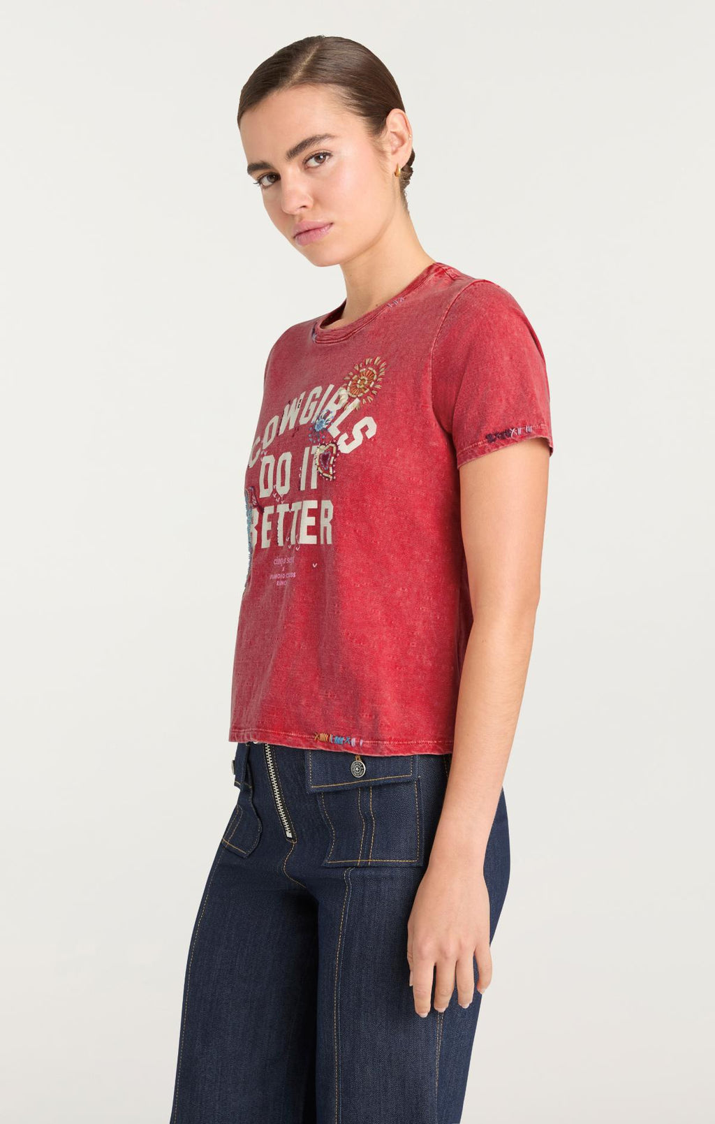 Bespoke Cowgirls Do It Better Shrunken Tee