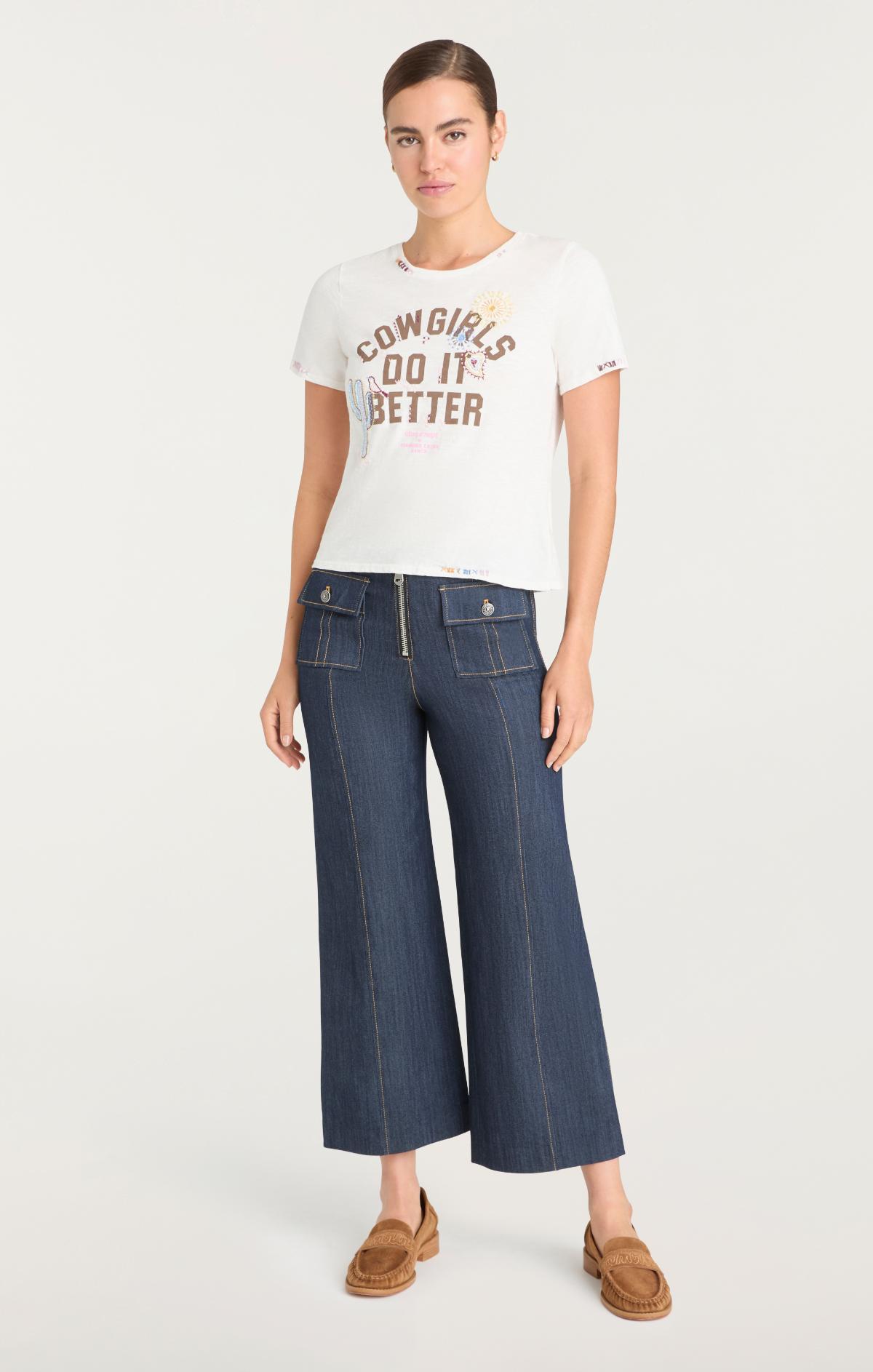 Bespoke Cowgirls Do It Better Shrunken Tee