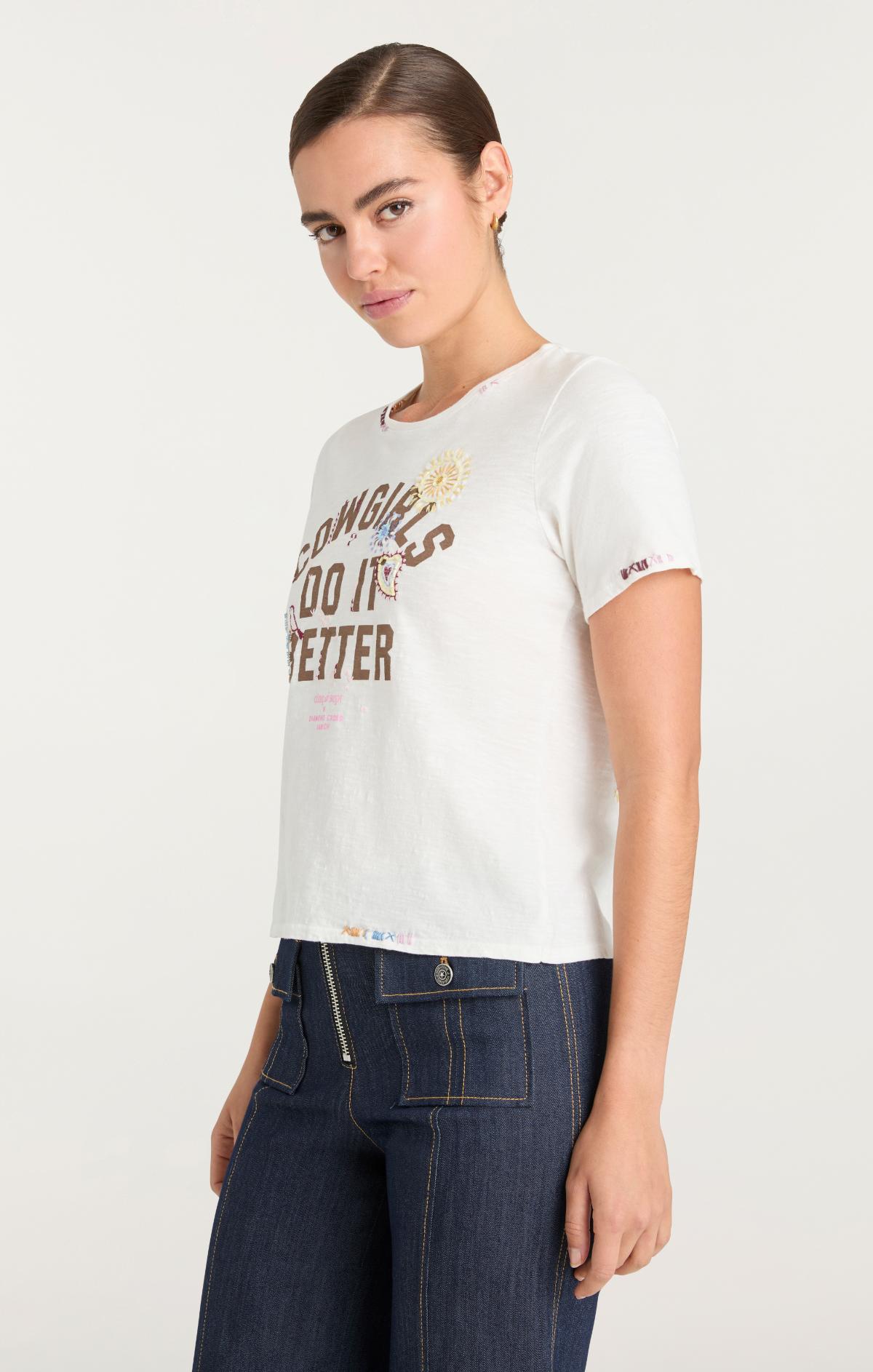 Bespoke Cowgirls Do It Better Shrunken Tee