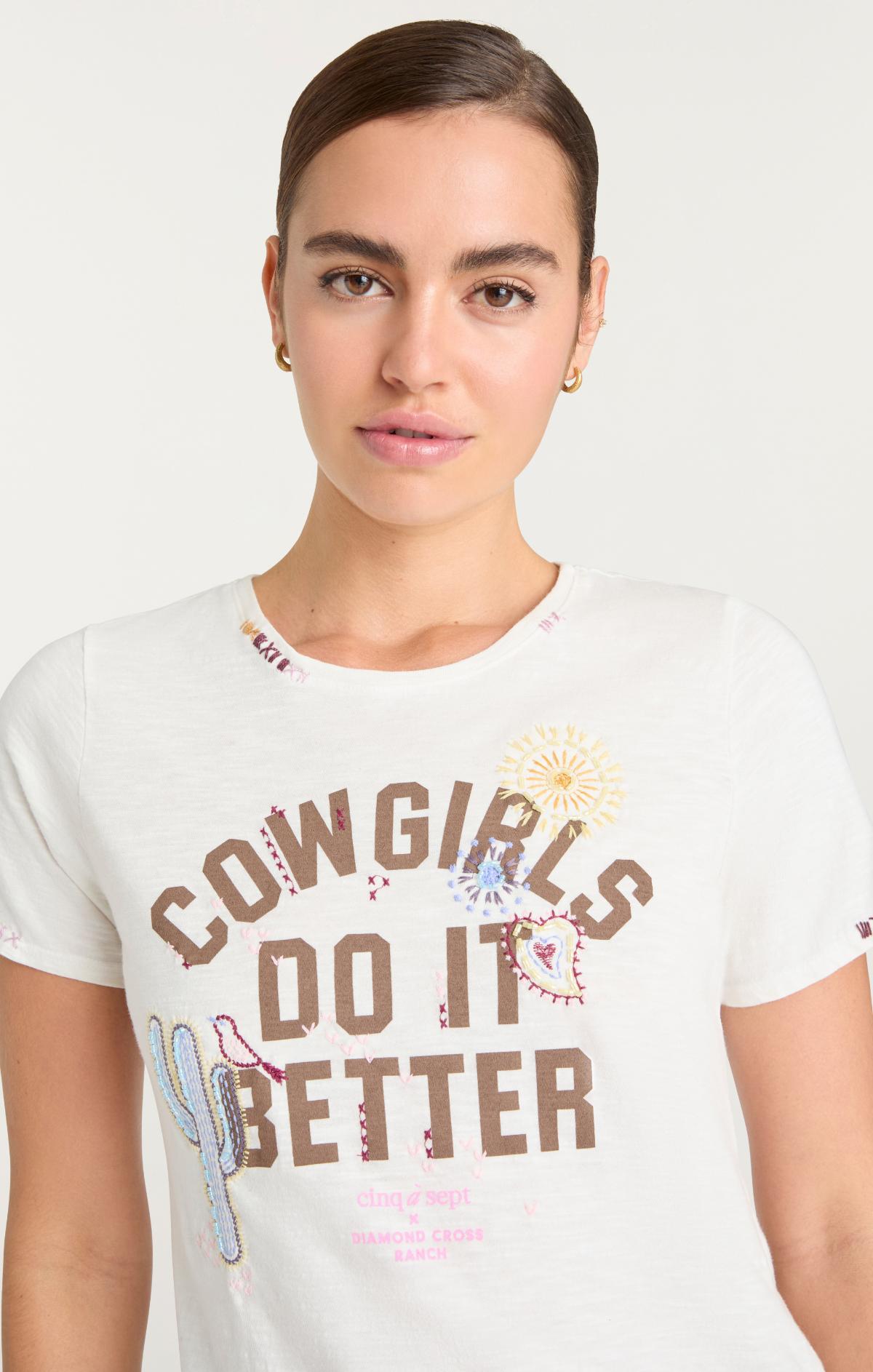 Bespoke Cowgirls Do It Better Shrunken Tee