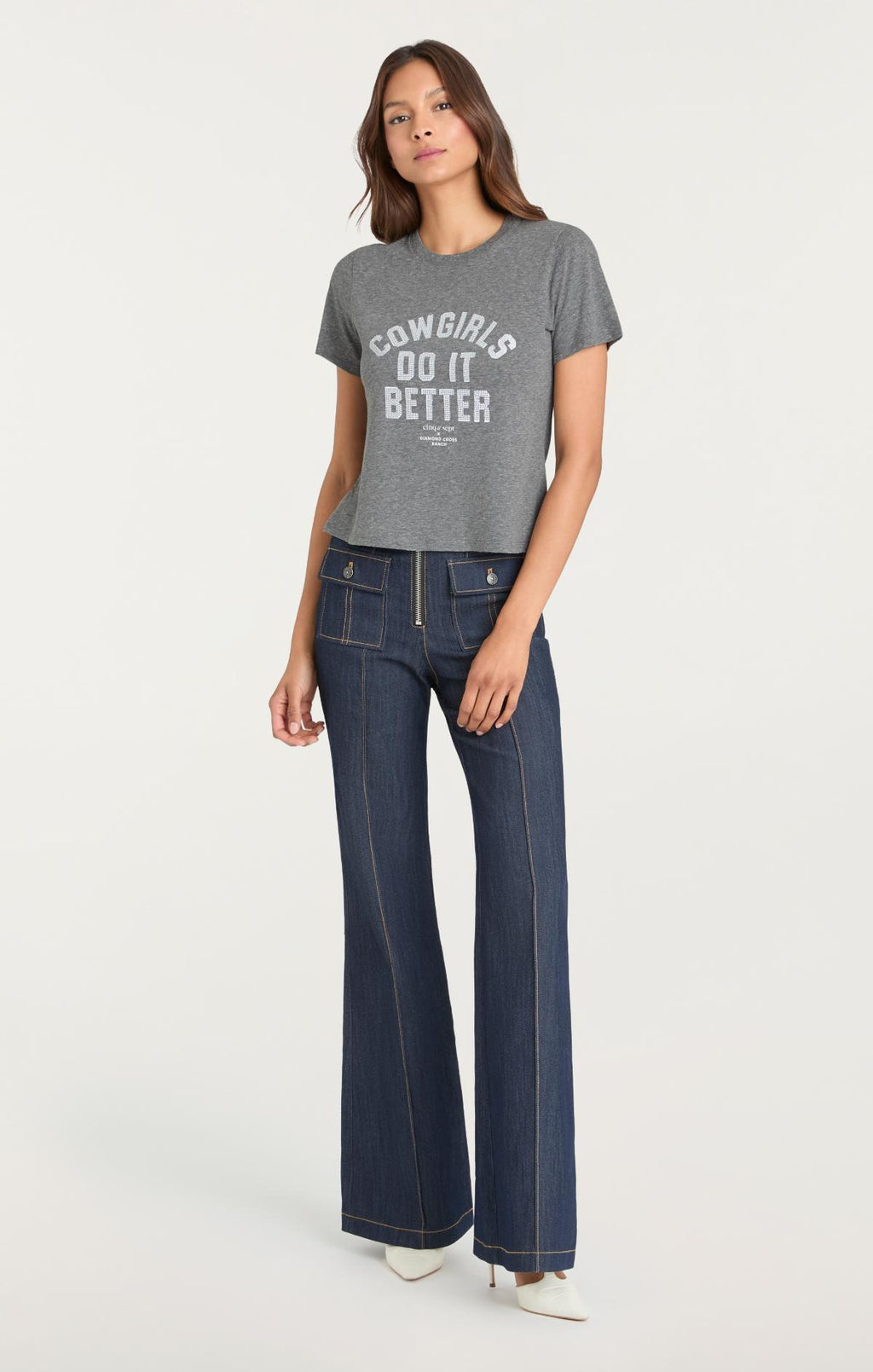 Heatset Cowgirls Do It Better Shrunken Tee