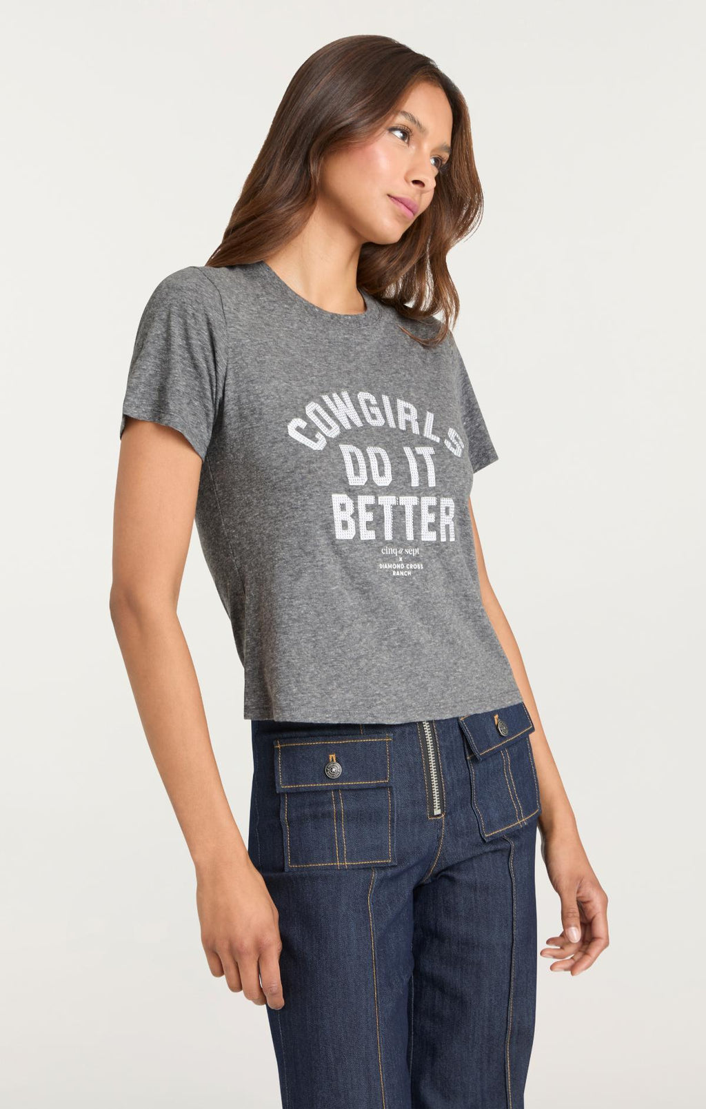 Heatset Cowgirls Do It Better Shrunken Tee