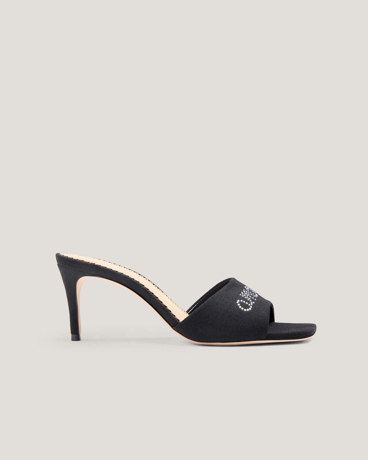 June Heatset Linen Mule