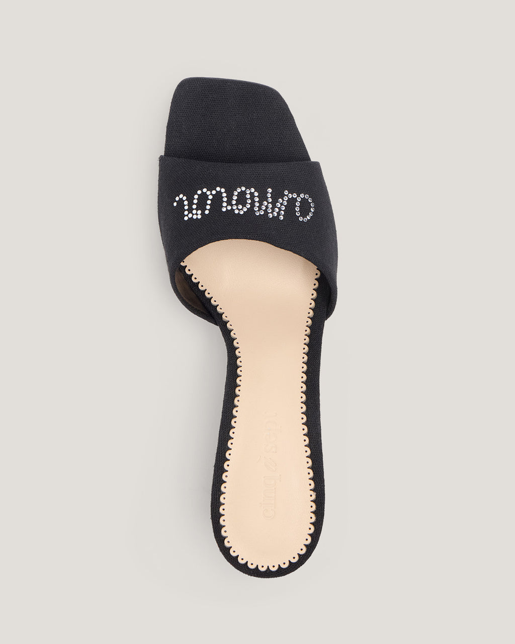 June Heatset Linen Mule