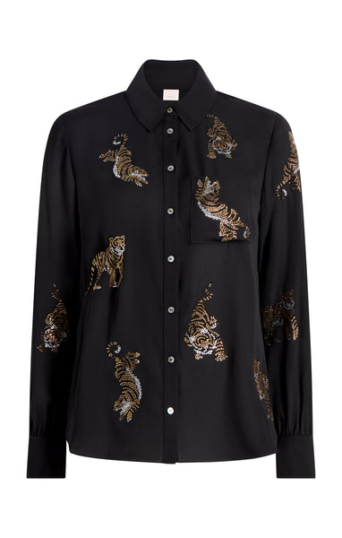 Le Tiger Heatset Blanche Top – Cinq à Sept