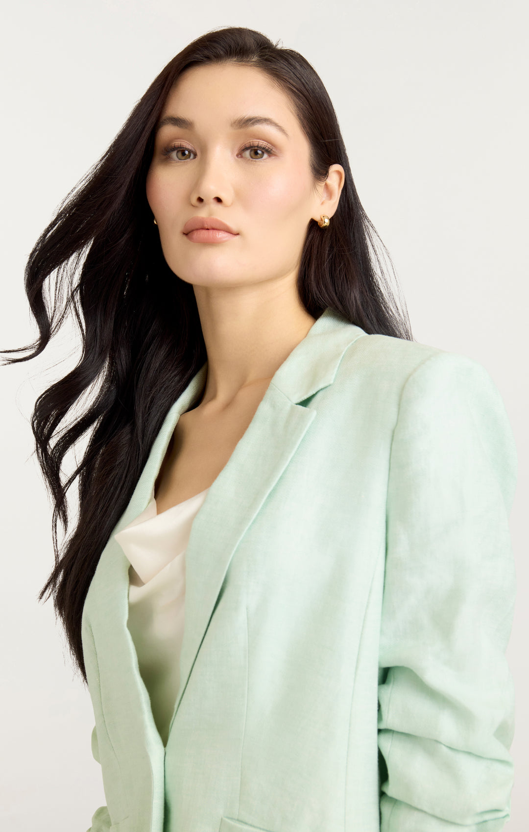 Womens mint green blazer cheap