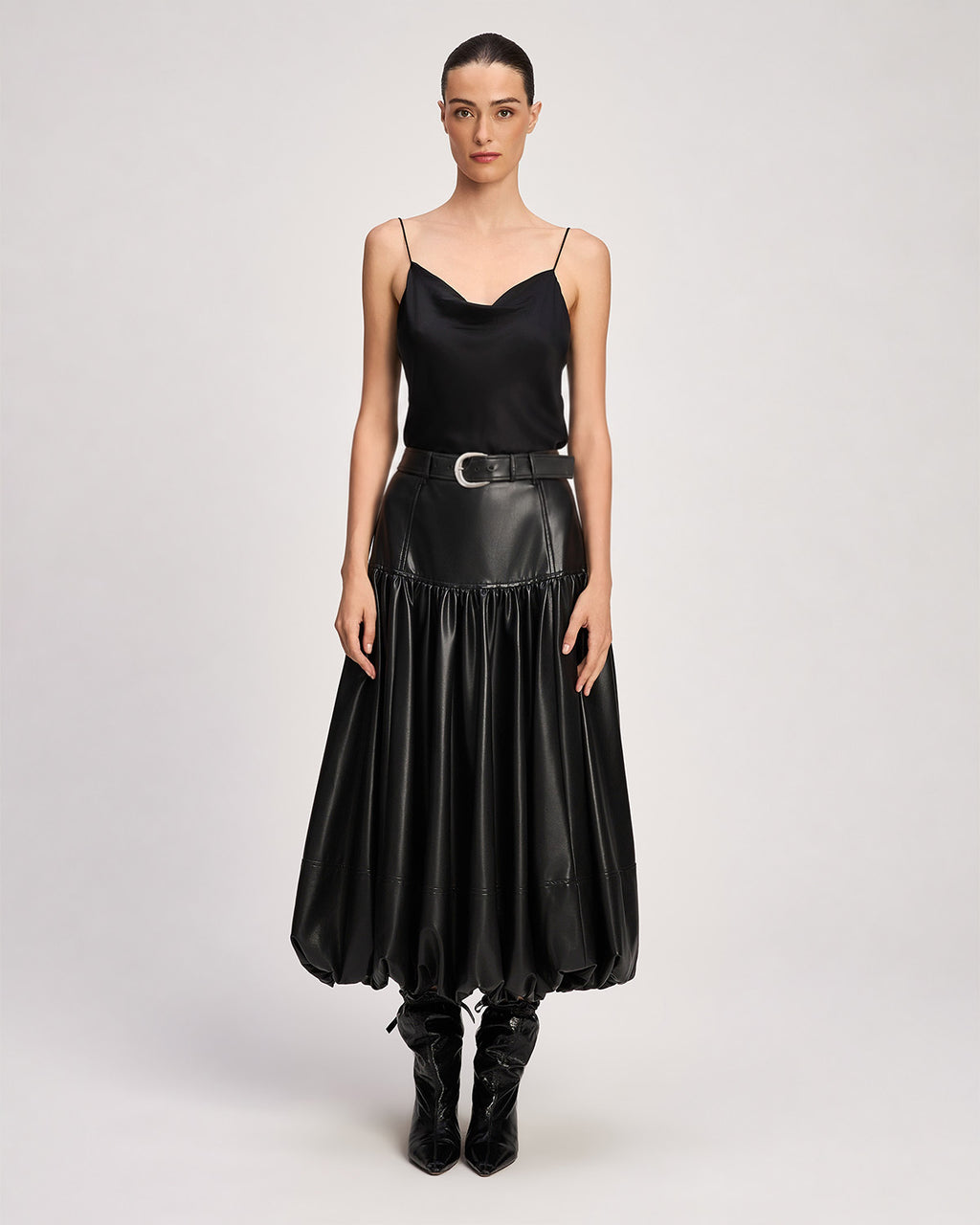 Lite Vegan Leather Eleanor Skirt