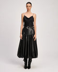 Lite Vegan Leather Eleanor Skirt