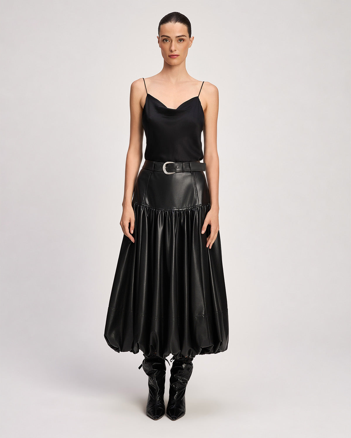 Lite Vegan Leather Eleanor Skirt
