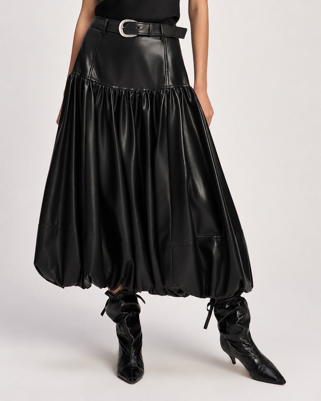 Lite Vegan Leather Eleanor Skirt