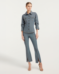 Reverse Scrunched Canyon Jean Jacket