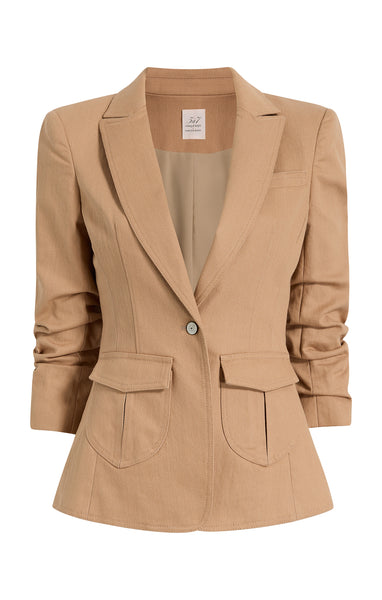 アウターその他 TAGLIATORE Woman Blazer Brown PARIGI10B340021 EP913 25507583_55594893_600.jpg