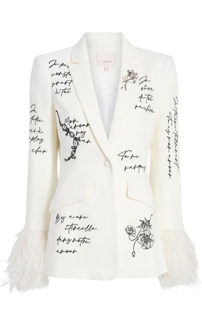 Love Letter Feather Cheyenne Blazer