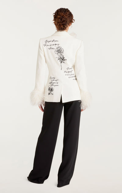 Love Letter Feather Cheyenne Blazer