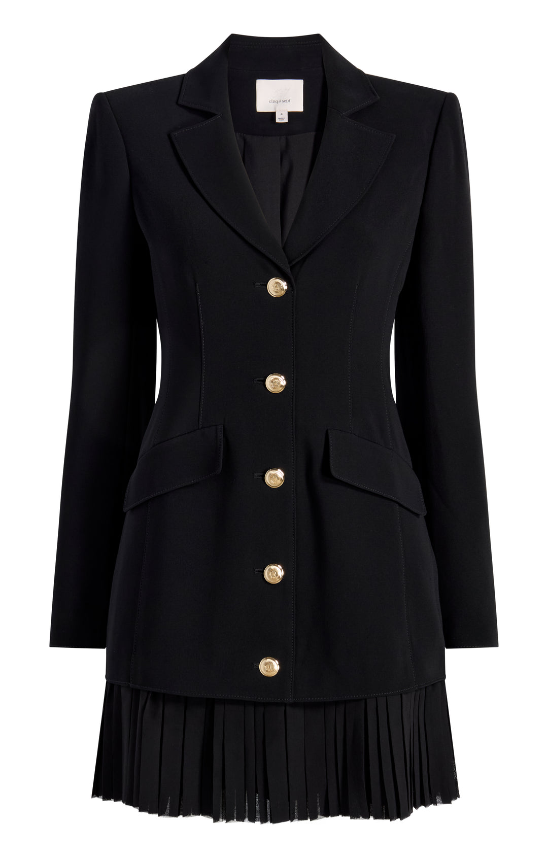 long sleeve double breasted dress Long Sleeve Regan Dress – Cinq à Sept