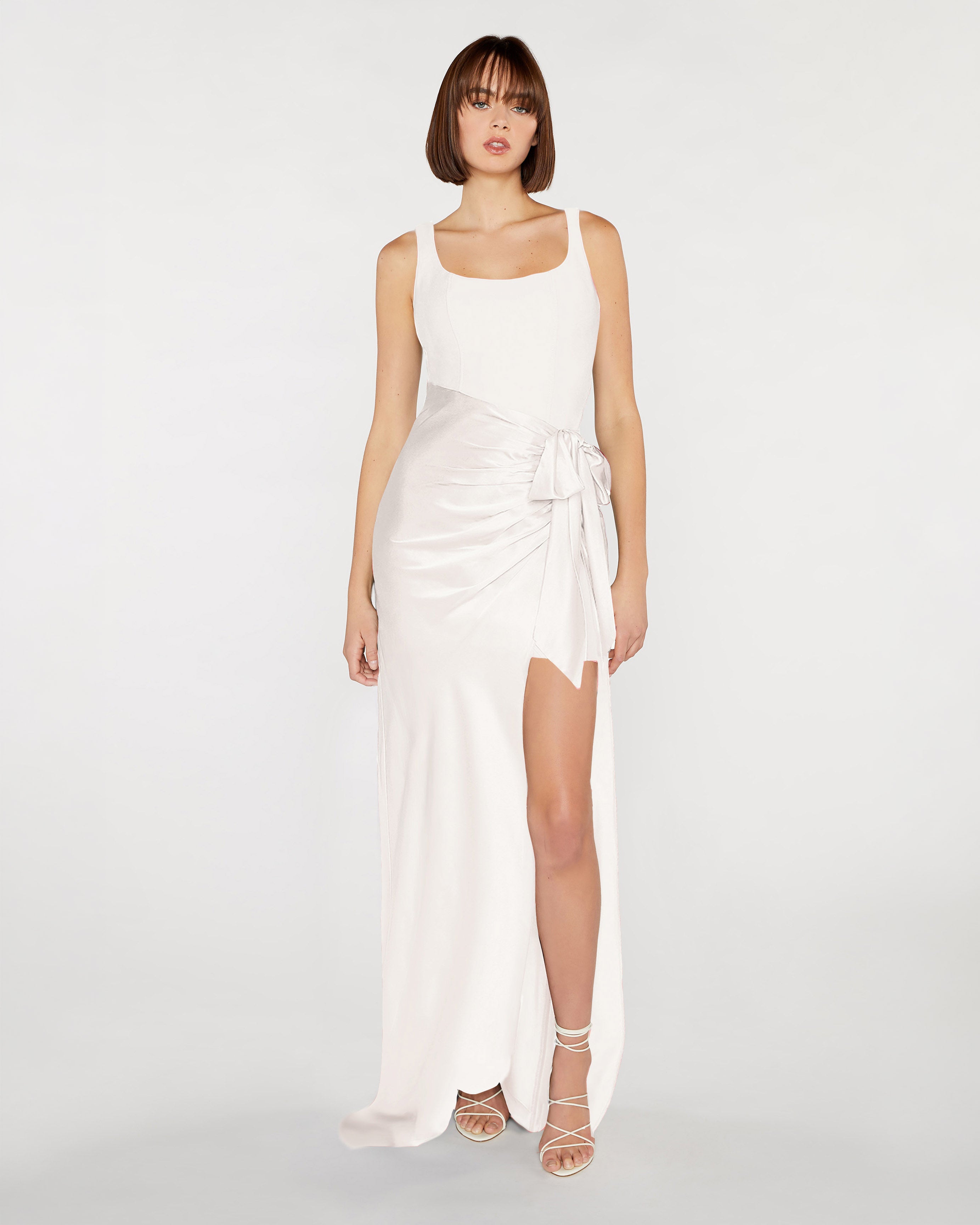 cinq a sept white dress Veena Jean 75% cotton/24% polyester/1% elastane Amanda Dress Cinq A Sept