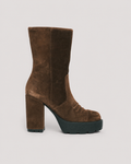 Marley Suede Lug Sole Platform Boot