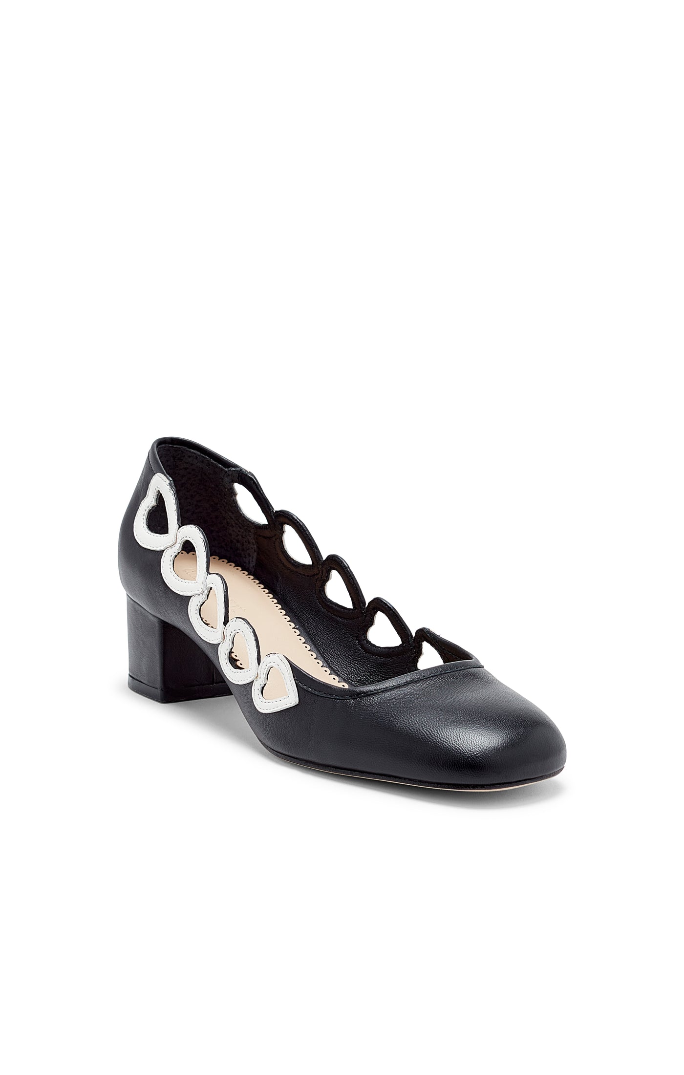 Martine Block Heel Pump