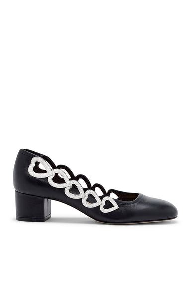Martine Block Heel Pump – Cinq à Sept