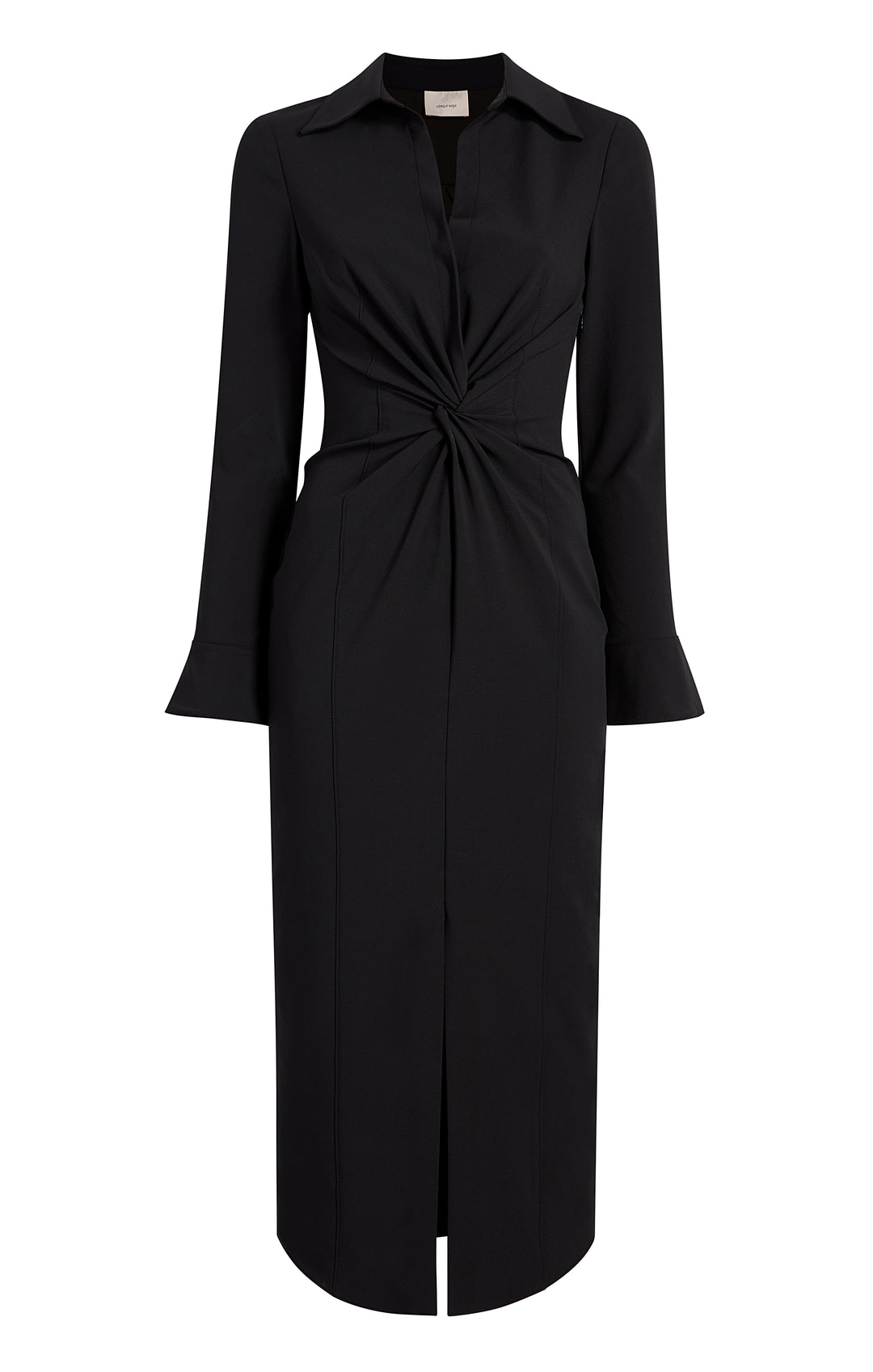 Cinq Sept Women's Midi McKenna Dress - Black - Size 12 Cinq Sept Women's Midi McKenna Dress - Black - Size 12