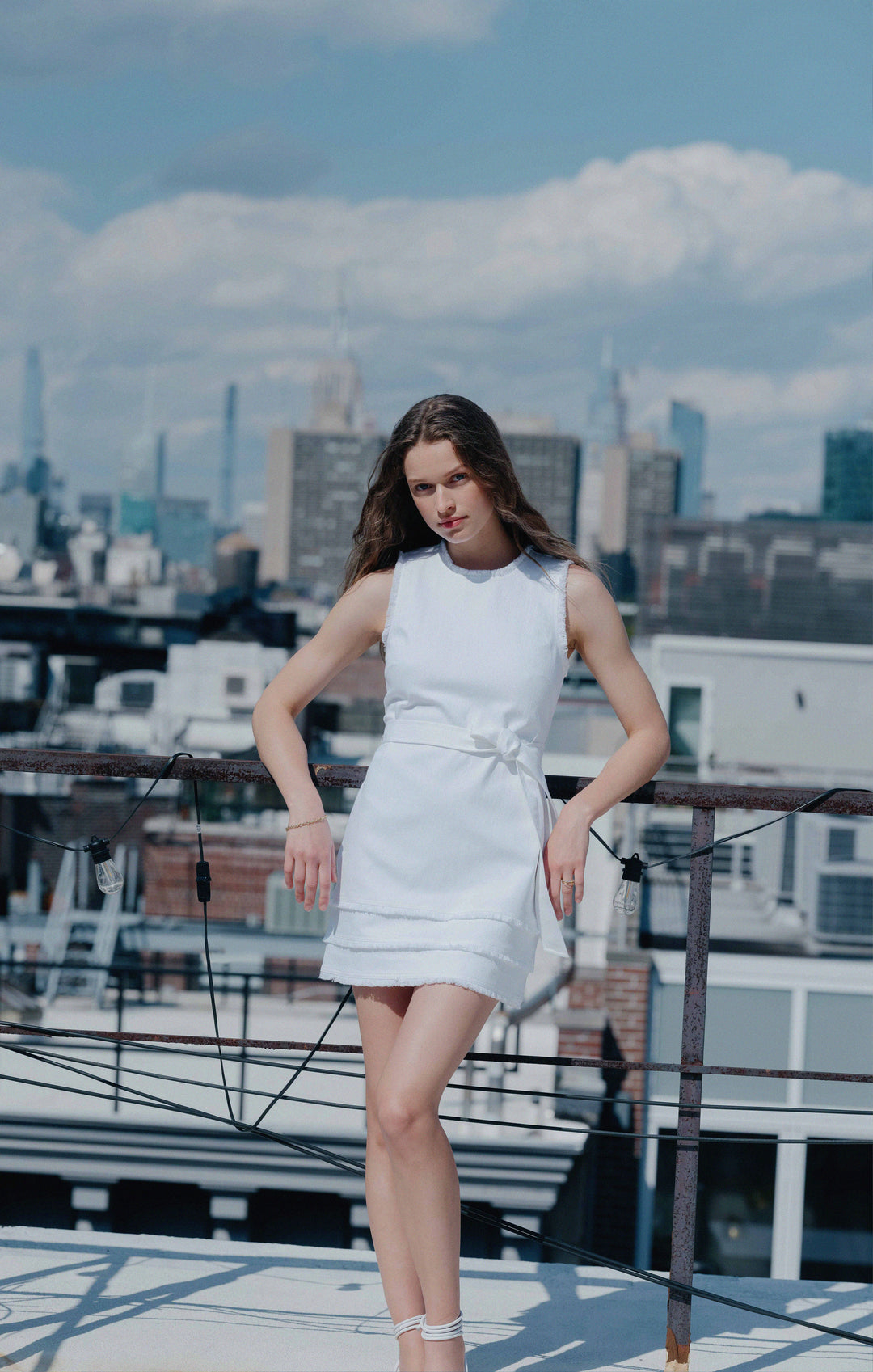 Cinq A Sept Women's Mindie Dress - White - Size 4 Cinq A Sept Women's Mindie Dress - White - Size 4