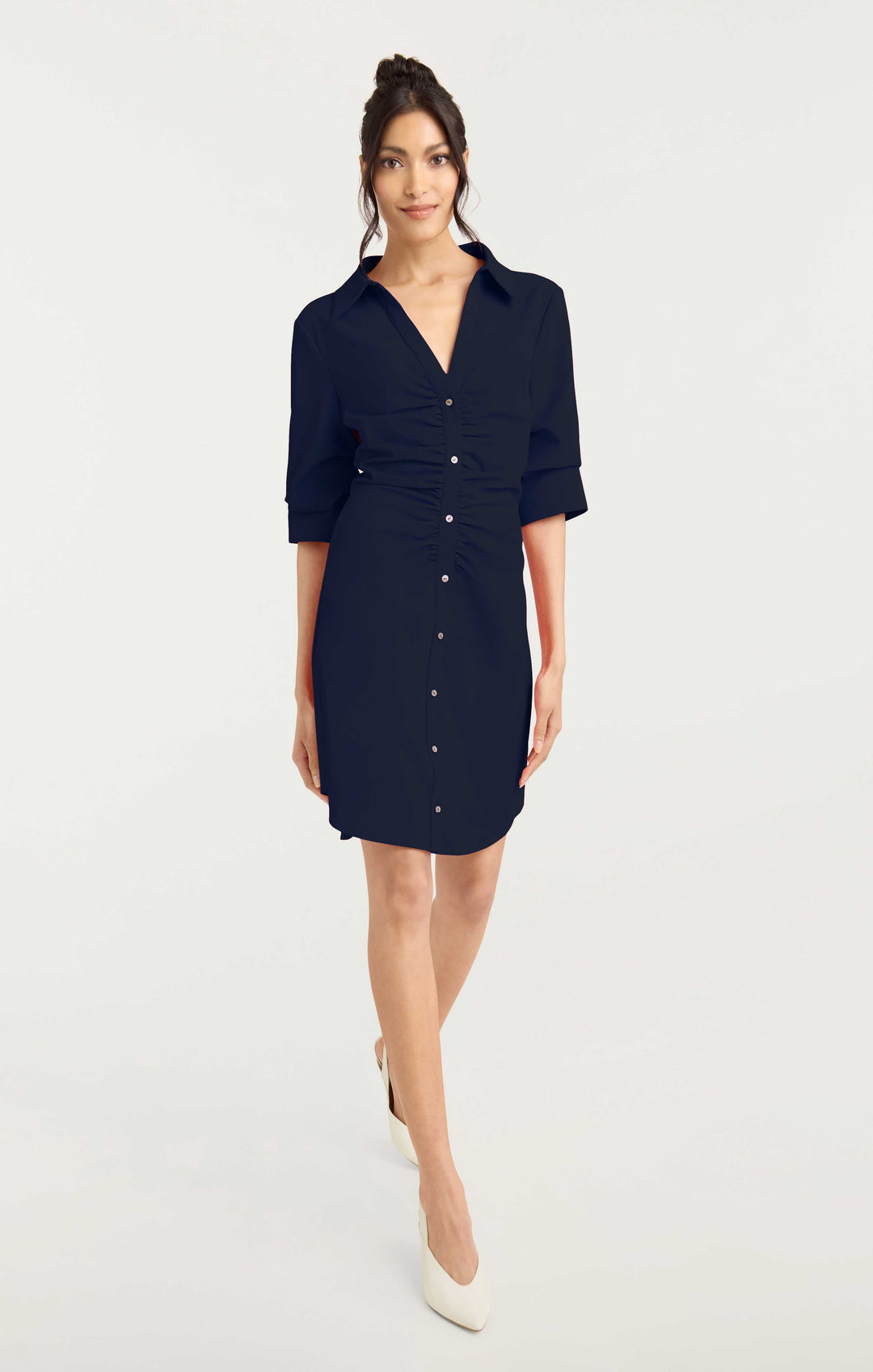 cinq sept harlyn pleated mini dress Cinq Sept