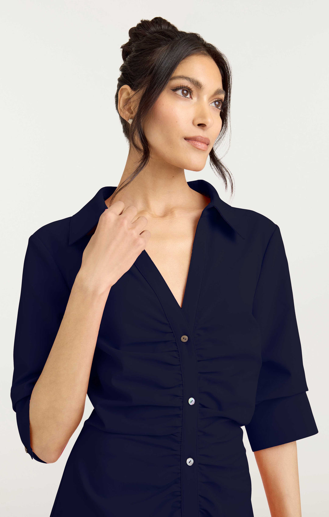 Cinq Sept Elina Mini Dress - Navy Cinq Sept Elina Mini Dress - Navy