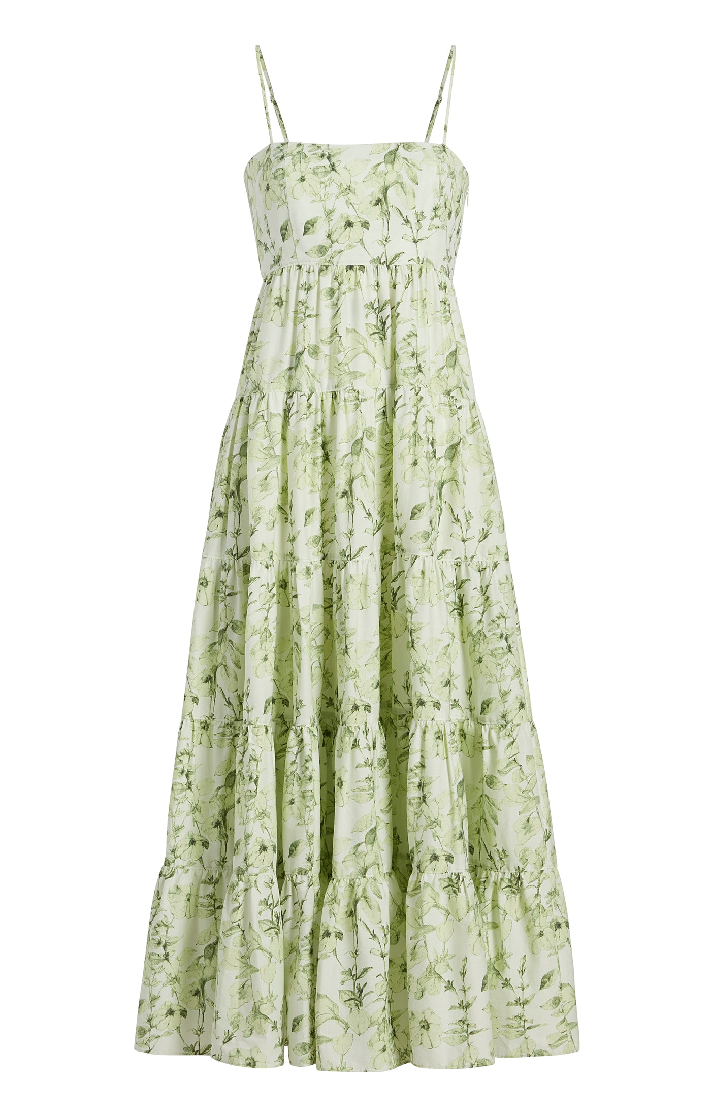 Monochromatic Floral Gavin Dress