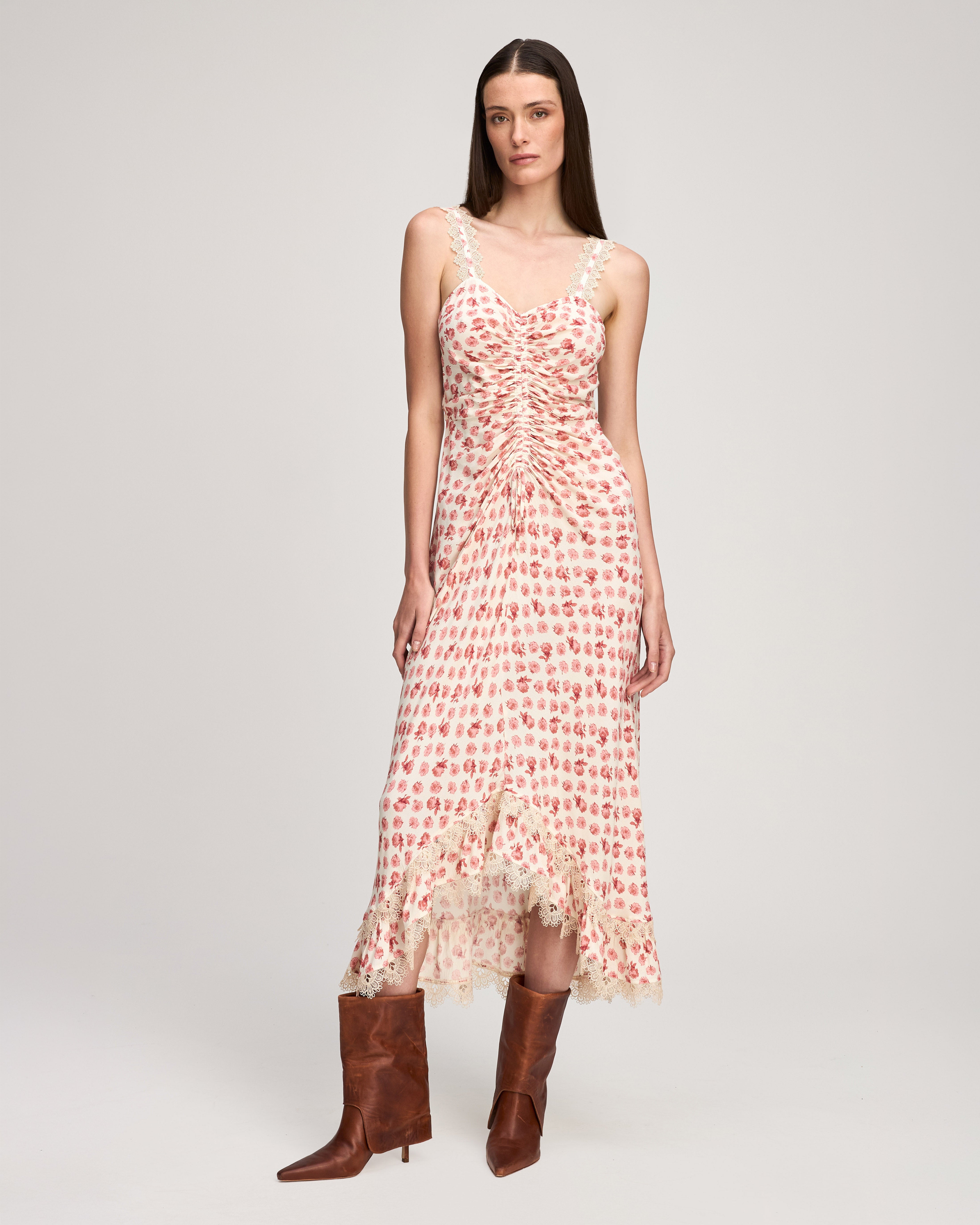 Mini Ikat Roses Stevie Dress – Cinq à Sept