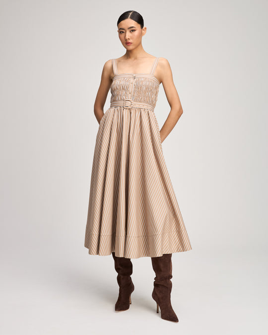Clara Stripe Zoie Dress