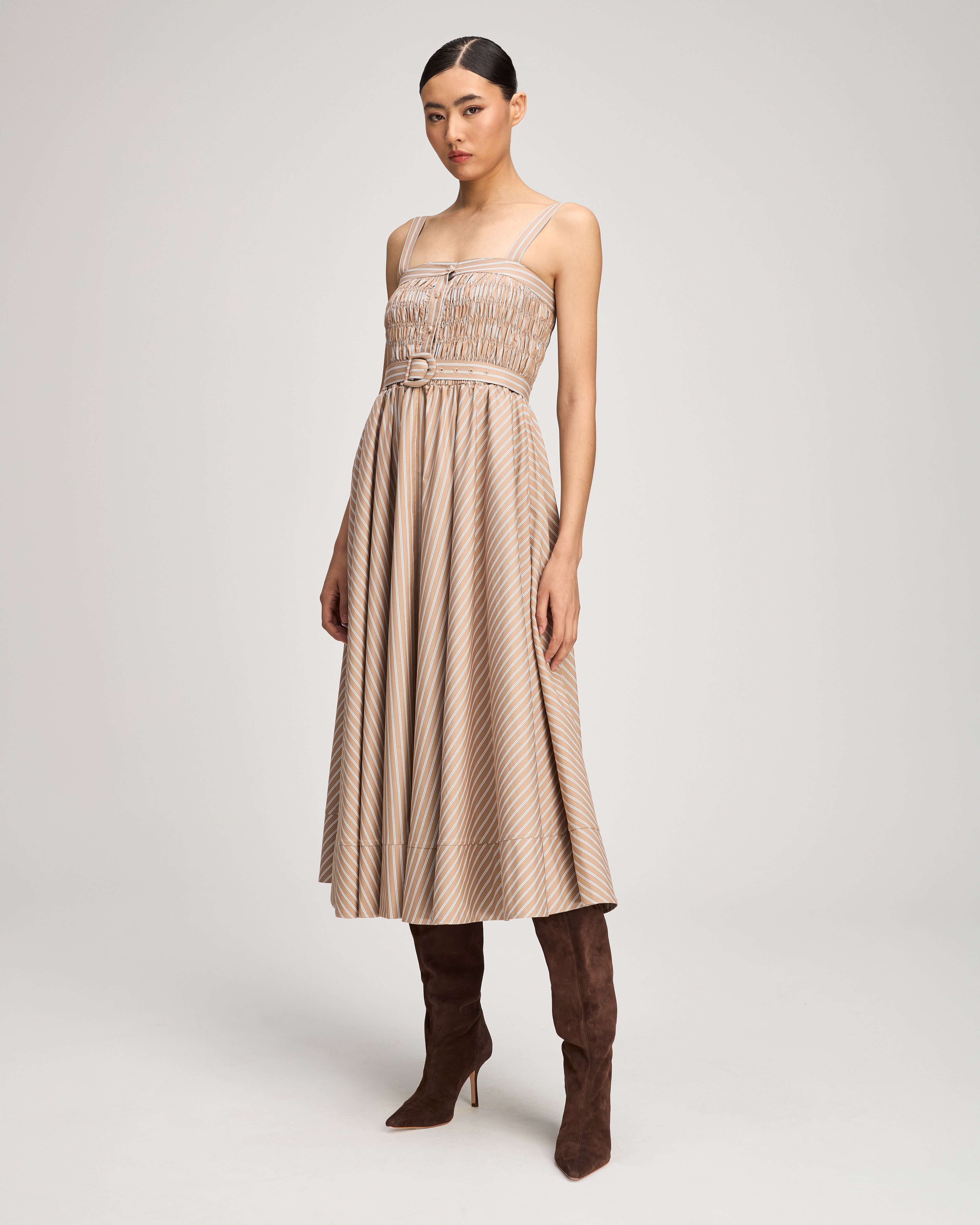Clara Stripe Zoie Dress