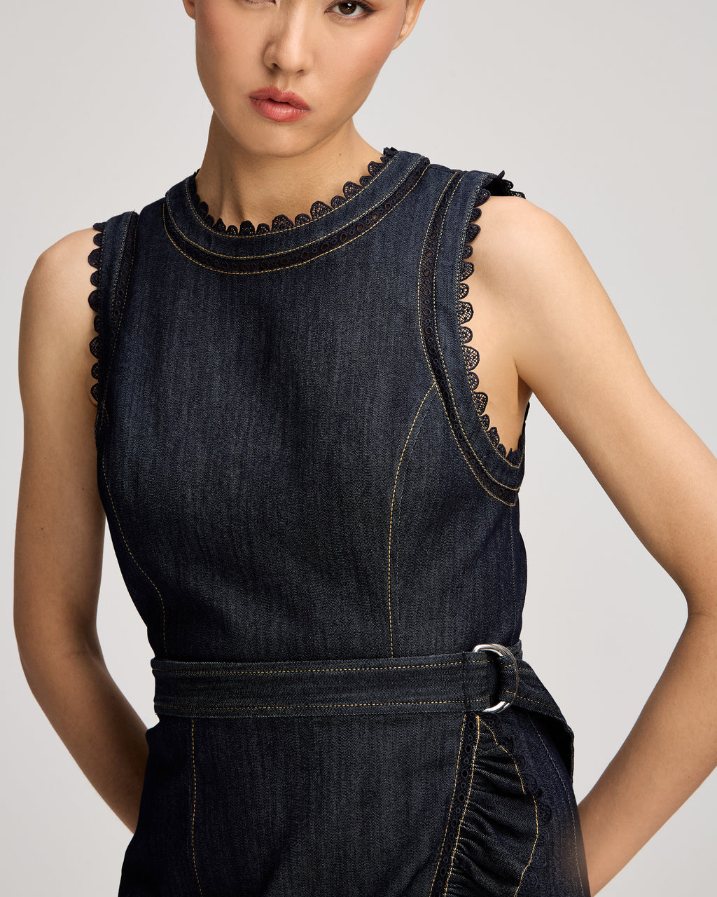 Guipure Lace Mahlia Jean Dress