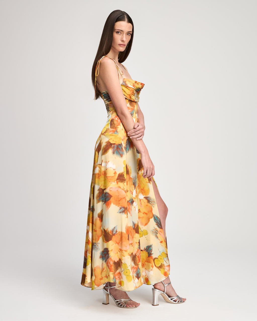 Watercolor Floral Betty Dress