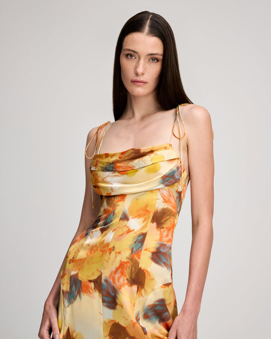 Watercolor Floral Betty Dress