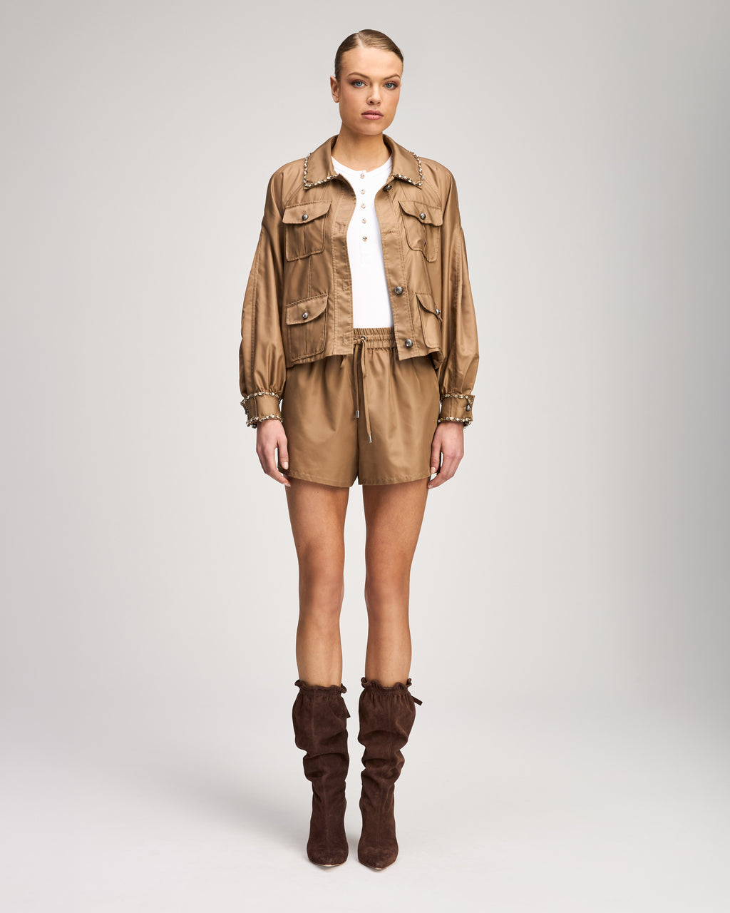 Rhinestone Chain Adami Jacket