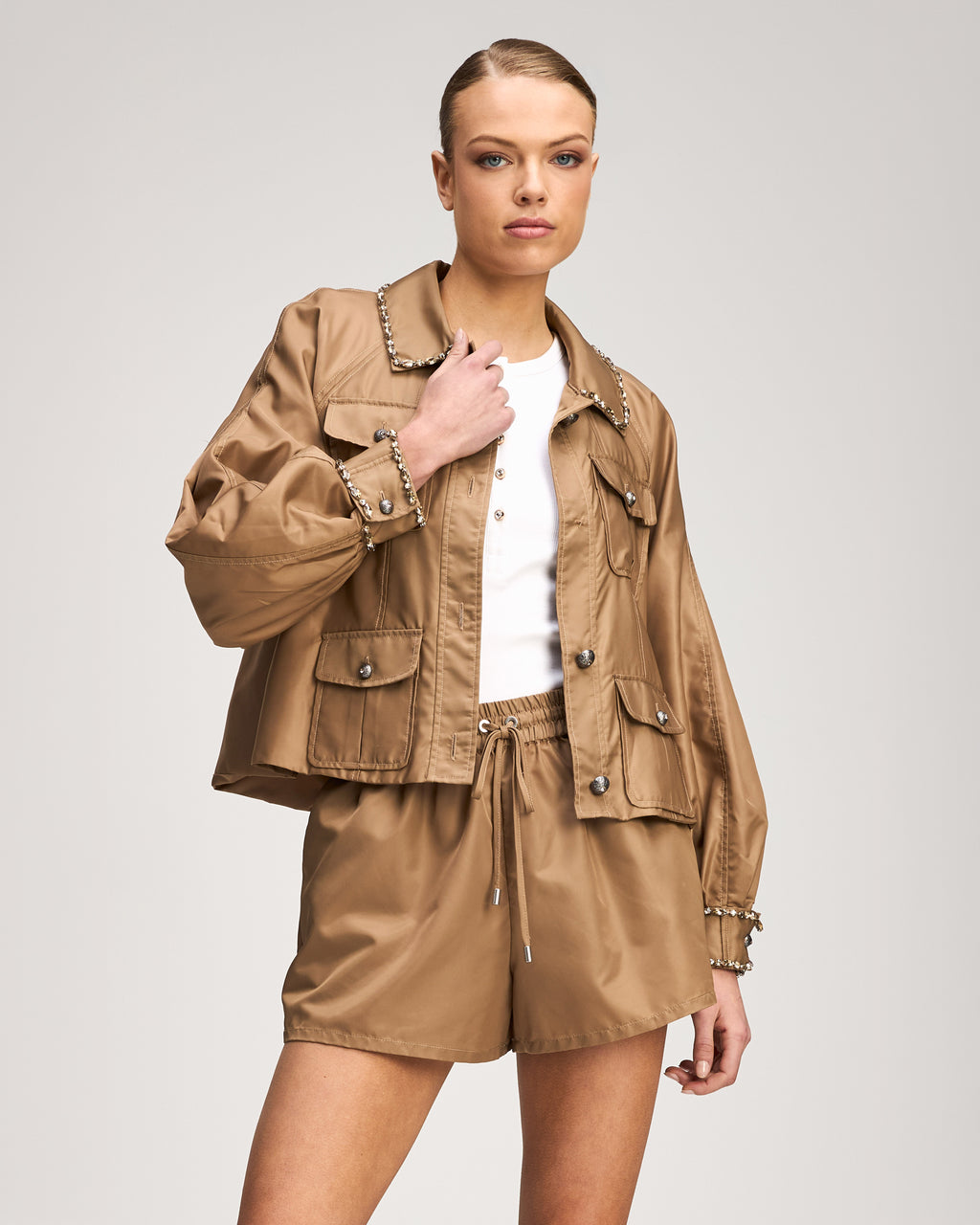 Rhinestone Chain Adami Jacket