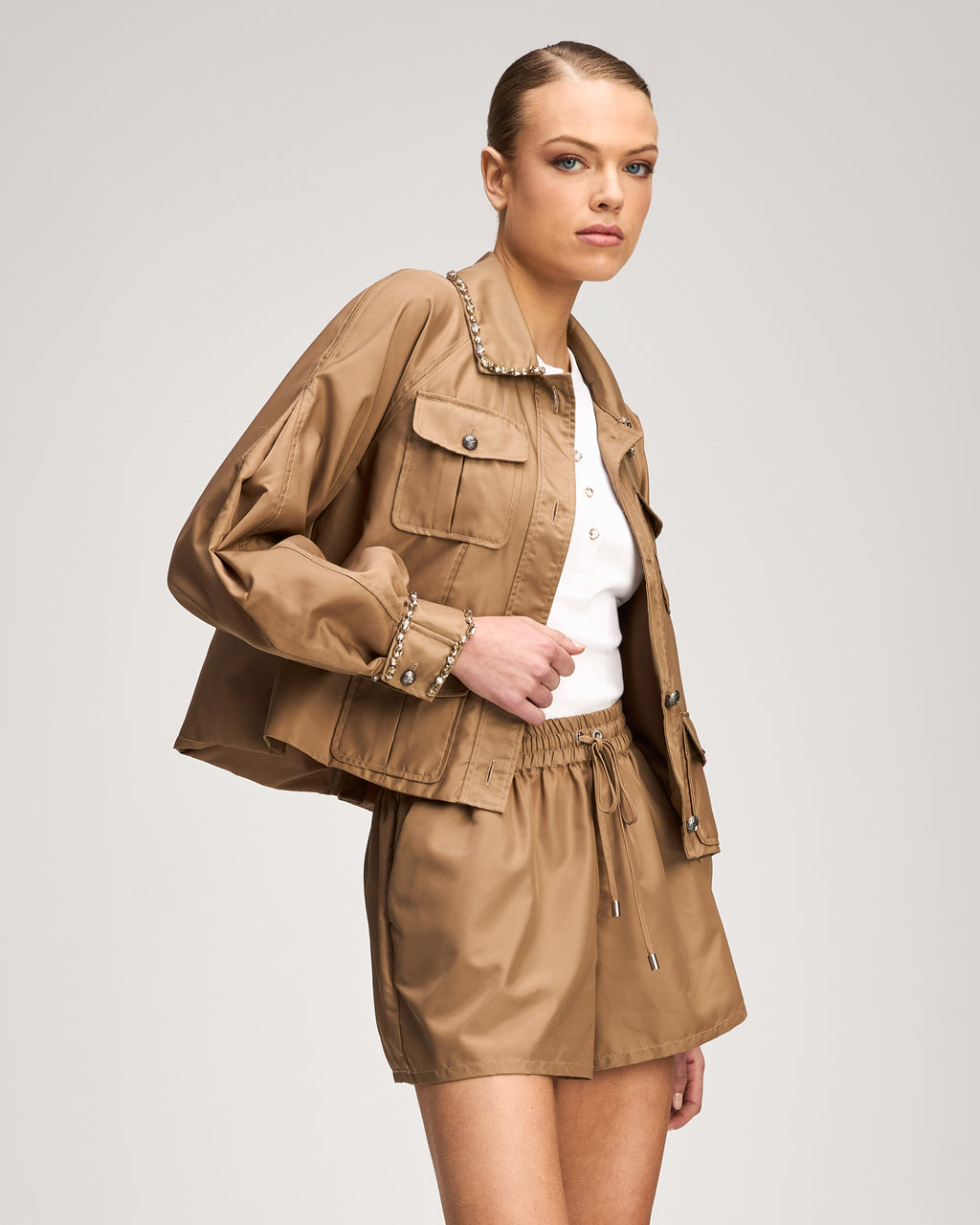 Rhinestone Chain Adami Jacket