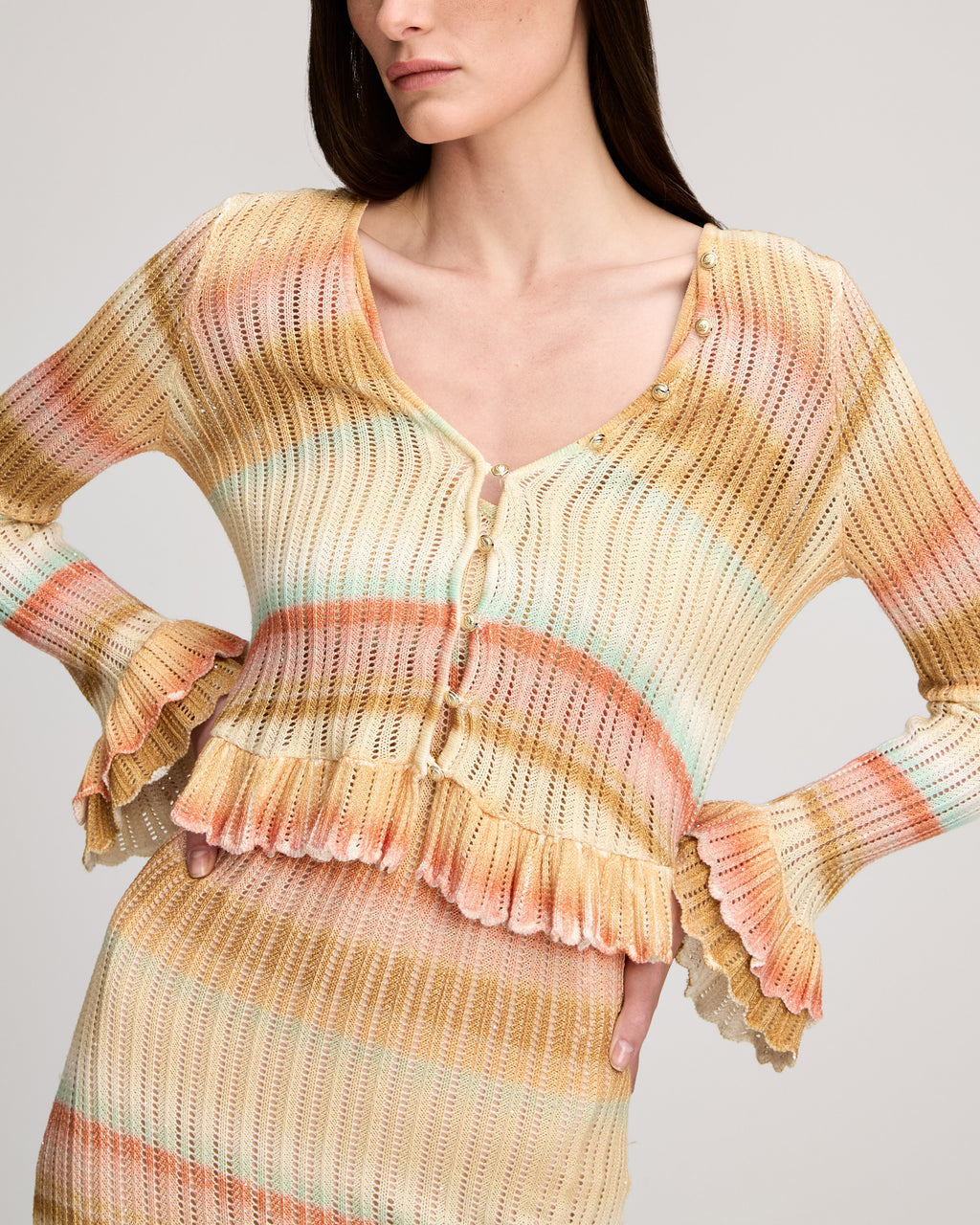 Edith Space Dyed Cardigan