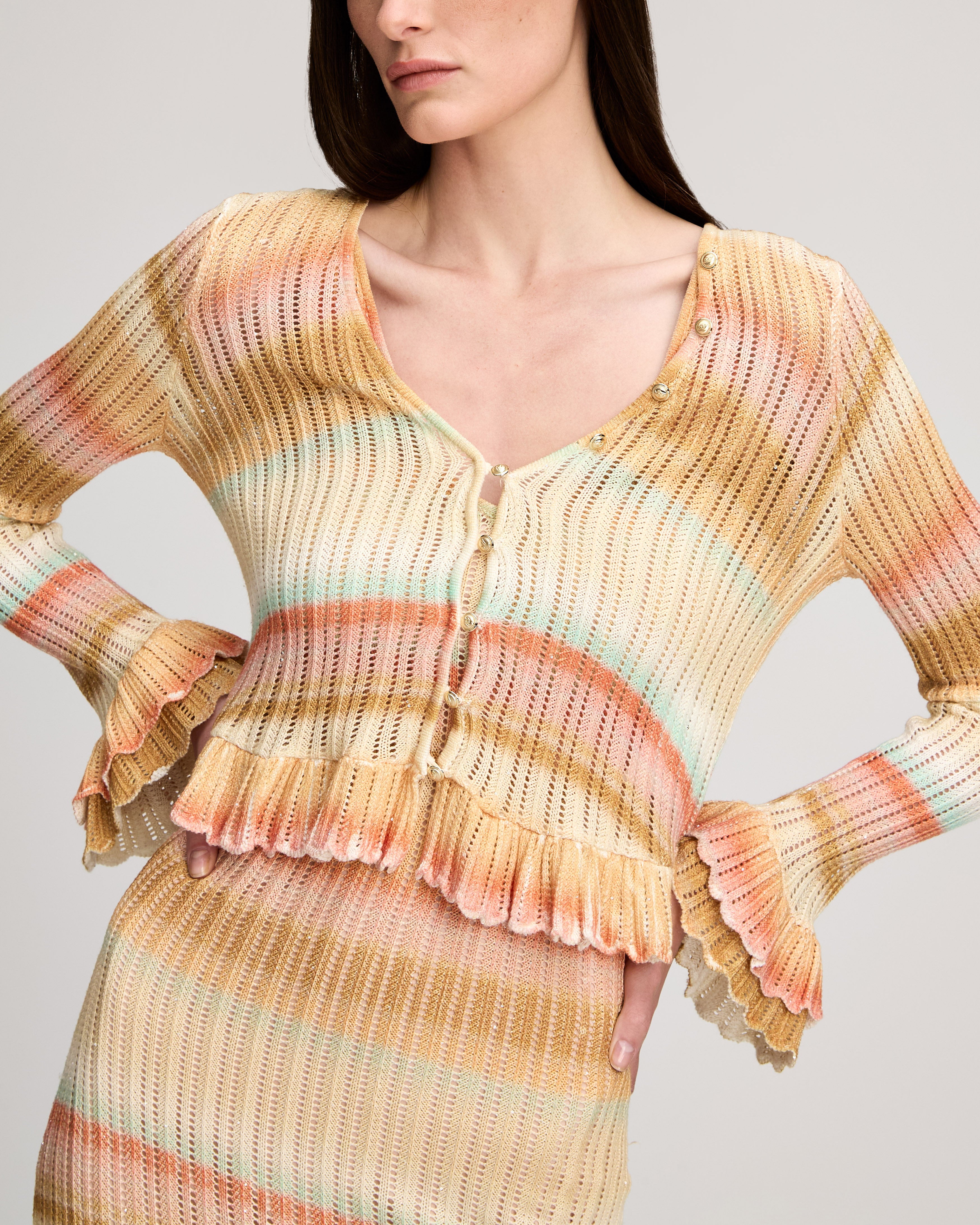 Edith Space Dyed Cardigan