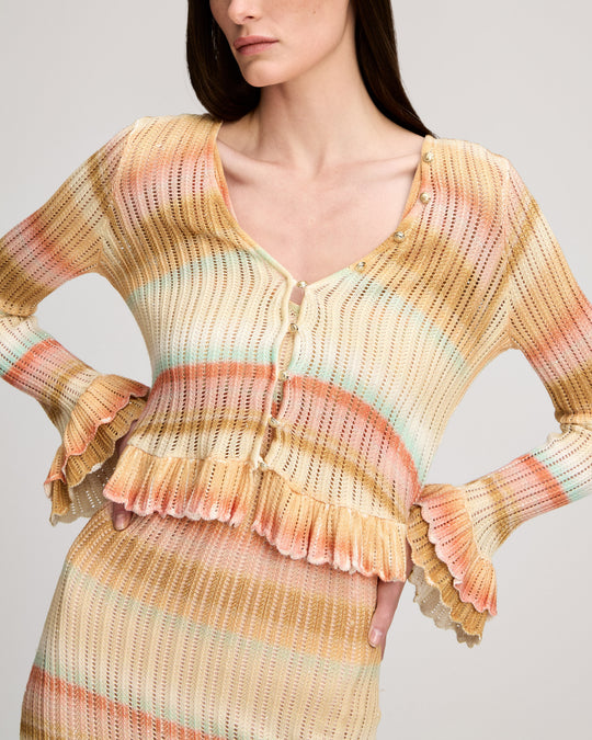 Edith Space Dyed Cardigan