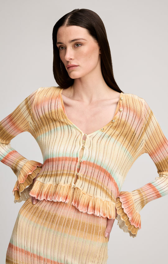 Edith Space Dyed Cardigan