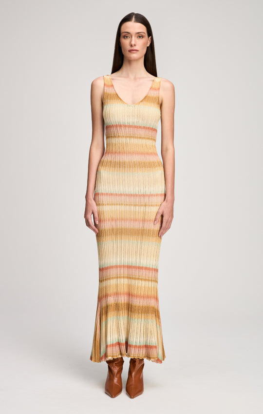 Edie Spaced Dyed Dress