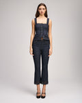 Guipure Lace Cropped Stevie Jeans