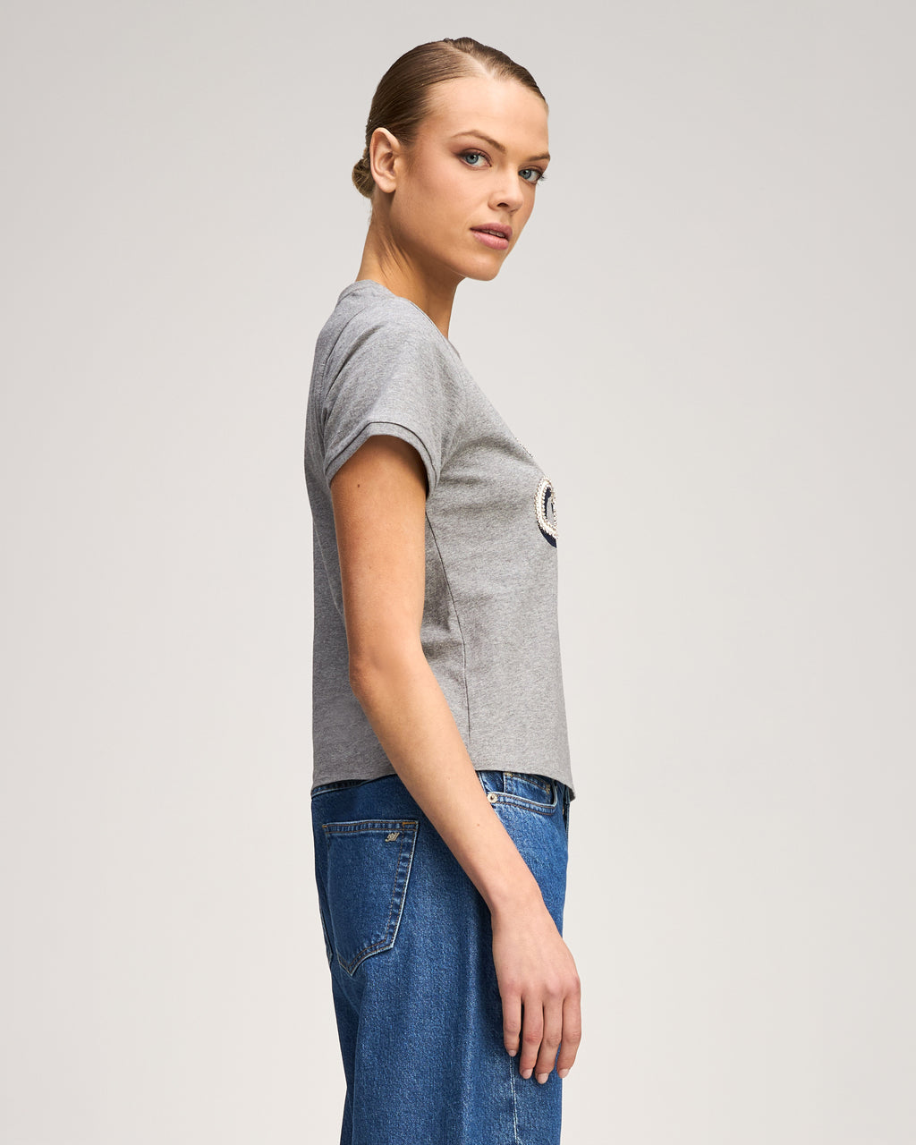 Jadore Cowboys Shrunken Tee