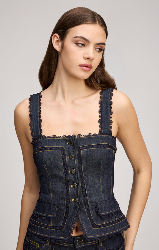 Guipure Lace Myra Jean Top