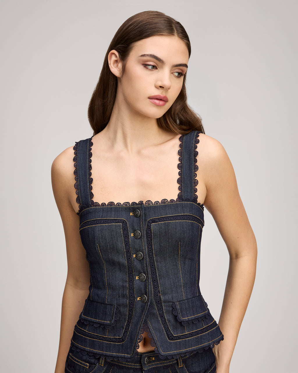 Guipure Lace Myra Jean Top