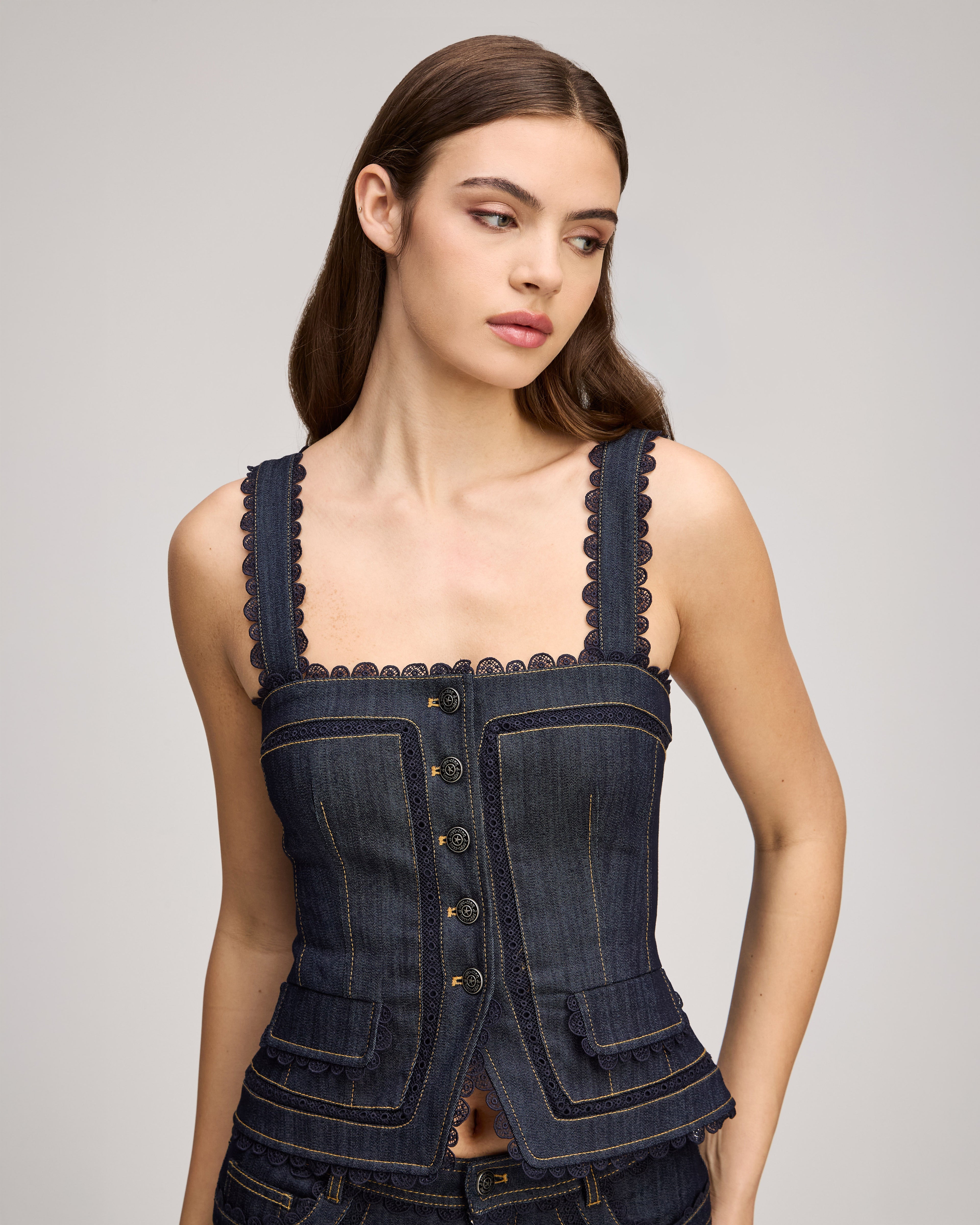 Guipure Lace Myra Jean Top