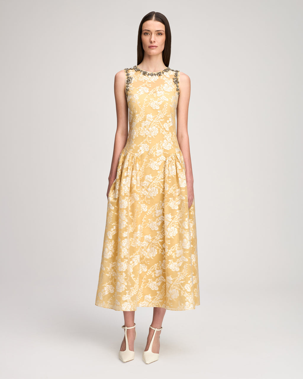 Organza Jacquard Florence Dress